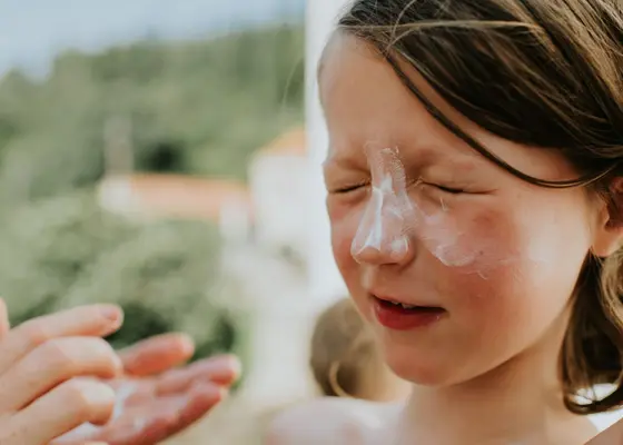 Solbeskyttelse til barn