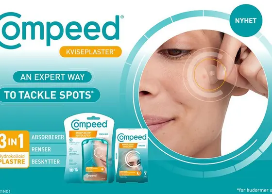 Compeed Kviseplaster – Absorberer, Renser og Beskytter Compeed Kviseplaster – Absorberer, Renser og Beskytter