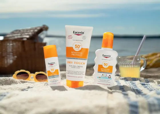 Eucerin solbeskyttelse – for alle hudtyper og alle aldre Eucerin solbeskyttelse – for alle hudtyper og alle aldre