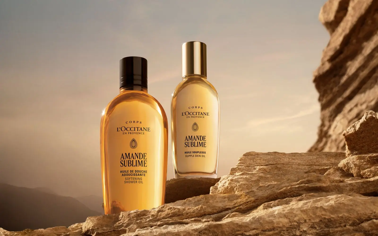 Dusjolje og bodylotion med mandel fra L’Occitane