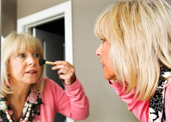 Makeup ved tunge øyelokk