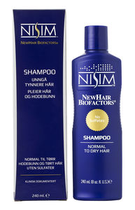 NISIM Shampoo for normal til tørr hodebunn og tørt hår 240ml