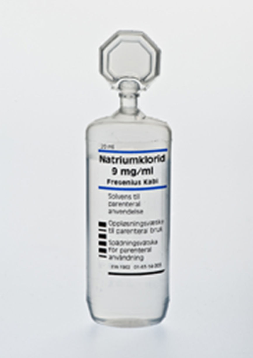 Kjøp Natriumklorid Fresenius Kabi Oppl væske til parenteral bruk 9 mg/ml 20 x 20 ml på nett ...