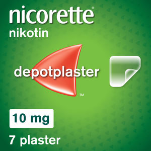 Nicorette Depotplaster 10 mg/16 timer, slutte å røyke