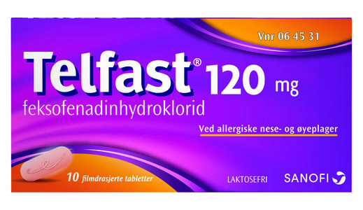 Telfast tabletter 120 mg
