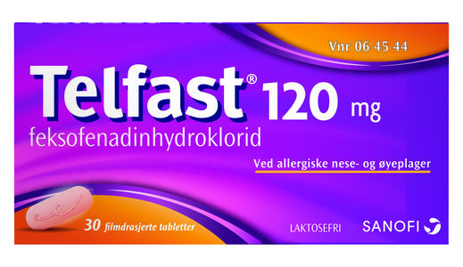 Telfast tabletter 120 mg