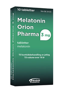 Melatonin Orion Pharma 3 mg