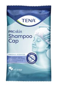 TENA Shampoo Cap fuktet hette
