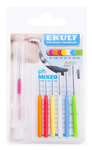Ekulf Mellomromsbørster ph mixed 7 stk