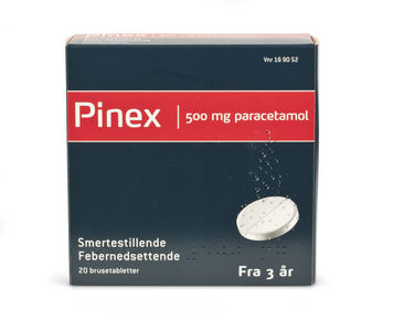 Pinex brusetablett 500 mg