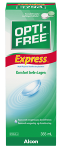 Opti-Free Express linsevæske 355 ml