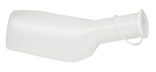 Urinflaske m/lokk plast 1000ml