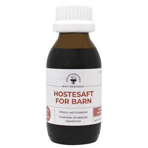 Hostesaft for barn NAF Mikstur 25 mg/ml/50 mg/ml