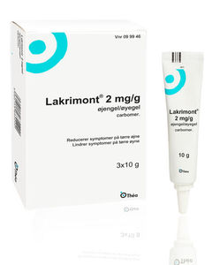 Lakrimont øyegel 2mg/g