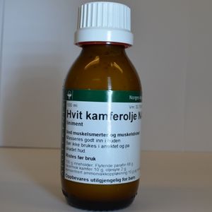 Hvit kamferolje NAF Liniment 10 %/10 %