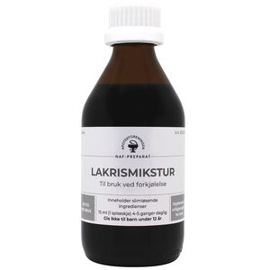 Lakrismikstur NAF mikstur 30 mg/ml/20 mg/ml/100 mg/ml