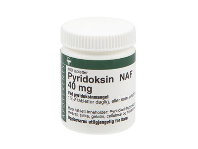 Pyridoksin NAF  Tab 40 mg
