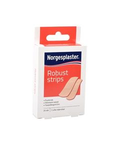 Norgesplaster Robust strips 20 stk 2 størrelser.