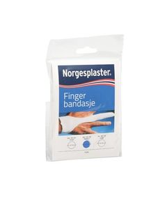Norgesplaster fingerbandasje medium blå 3 stk