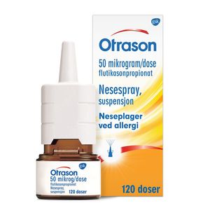 Otrason Nesespray 50 mikrogram/dose, 120 doser