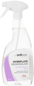 Antibac 75% overflatedesinfeksjon spray 750 ml