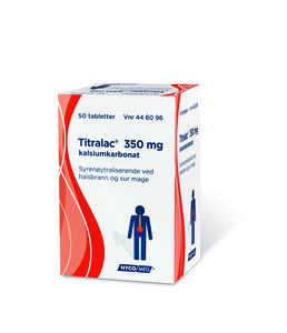 Titralac tabletter 350 mg