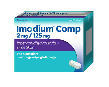 Imodium Comp tabletter 2 mg/125 mg
