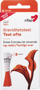 Rfsu graviditetstest test ofte