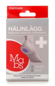 Mabs hælinnlegg large 1 par