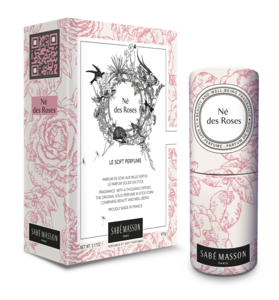 Sabe Masson Soft Perfume Né des Roses parfymestift, 5 g