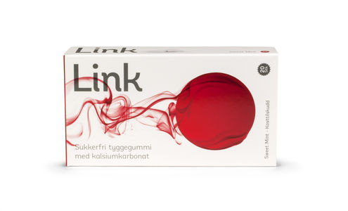 Link tyggegummi 0,26 %/0,02 %