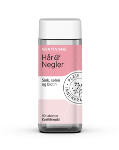Gevita She Hår & Negler 90 tabletter