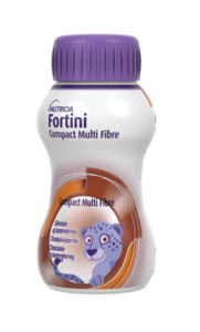 Fortini Compact MultiFibre næringsdrikk sjokolade/karamell 4x125 ml