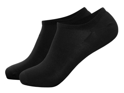Tufte lav sokk sort 41-46 3 pk