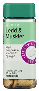 Gevita Ledd & Muskler 60 tabletter
