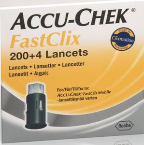 Accu-Chek Fastclix Lansetttromler - 204 lansetter