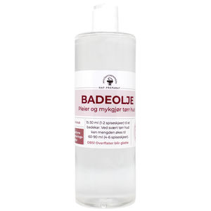 Badeolje NAF 500 ml