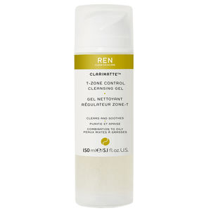 REN Clarimatte T-Zone Control Cleansing Gel 150 ml