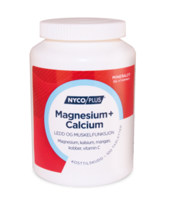 Nycoplus Magnesium + calcium tabletter 100stk