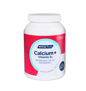 Nycoplus Calcium m/D-vitamin 15 mikrog/500 mg 100 tabletter