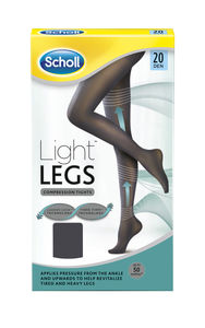 Scholl Light Legs 20 denier sort XS