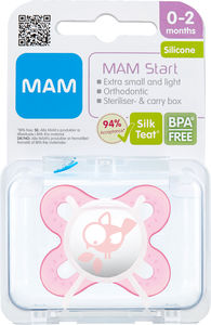 Mam Start smokk silk pink 0-2 måneder