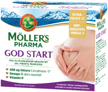 Möller's pharma god start 60 kapsler