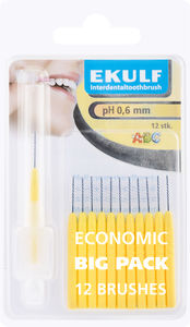 Ekulf ph 0,6 Mellomromsbørster 12 stk