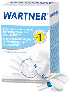 Wartner 2G vortefjerner 50 ml utgått fra sortiment