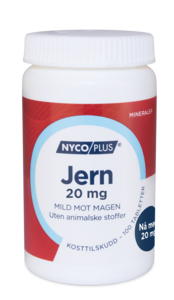 Nycoplus Jern 20 mg 100 tabletter