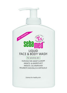 Sebamed Face & Body wash m/pumpe 300 ml