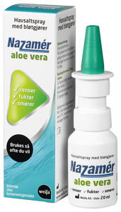 Nazamér Aloe Vera saltvannsspray 20 ml
