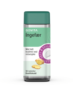 Gevita Ingefær 90 tabletter