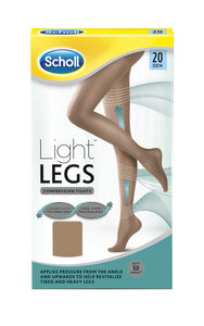 Scholl Light Legs 20 denier beige S - 1 par